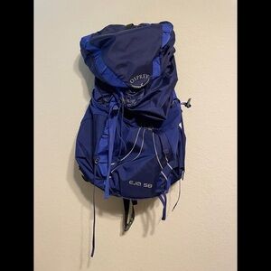 Osprey Eja 58 Equinox Blue Woman’s Small Pack